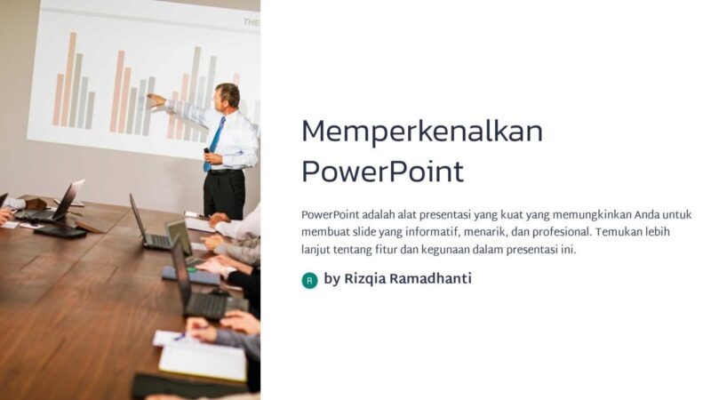 Panduan Menggunakan Slide Ppt (Powerpoint) Sebagai ‘Teman’ Bicara, Bukan ‘Musuh’
