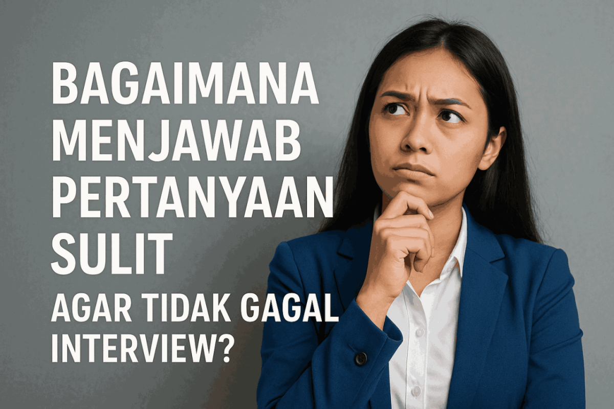 8 Cara Menjawab Pertanyaan yang Sulit Saat Wawancara Kerja